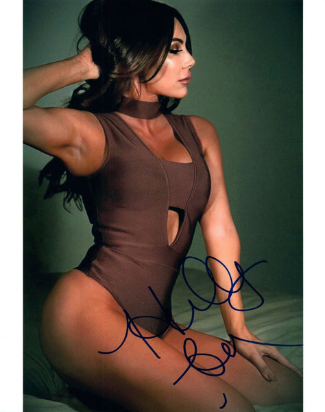 Holly Ann Signed Autographed 8x10 Photo Hot Sexy Model COA