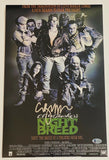 Clive Barker Signed Autographed Nightbreed 11x17 Movie Poster Photo Beckett COA