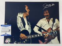 James Burton Signed Autographed 11x14 Photo Elvis Guitarist Beckett COA
