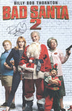 Billy Bob Thornton Signed Autographed Bad Santa 2 11x17 Movie Poster ACOA COA