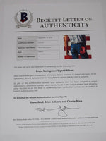 Bruce Springsteen Signed Autograph BORN IN THE USA Vinyl Record Album BAS COA