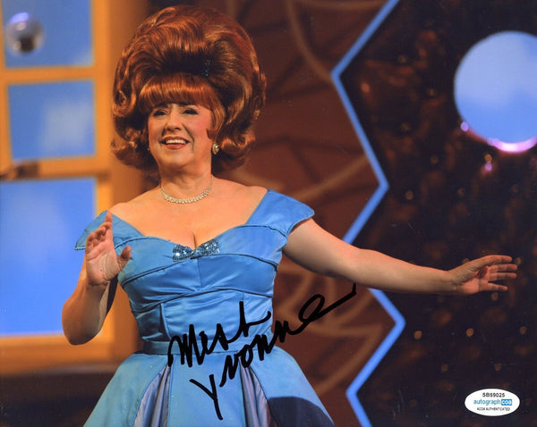 Lynne Marie Stewart Signed Autograph 8x10 Photo Pee Wee Herman Miss Yvonne ACOA