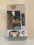 Jeffrey Dean Morgan Signed Negan Funko Pop Figure The Walking Dead Beckett COA