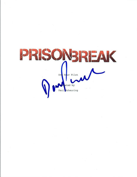 Dominic Purcell Signed Autographed PRISON BREAK Pilot Episode Script COA VD