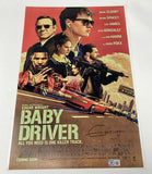 Edgar Wright Signed Autographed Baby Driver 12x18 Movie Poster Beckett BAS COA
