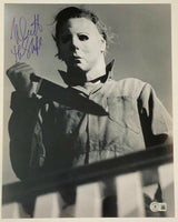Nick Castle Signed Autographed 11x14 Photo Halloween Michael Myers Beckett COA