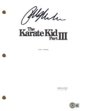 Ralph Macchio Signed Autograph The Karate Kid Part III Movie Script Beckett COA