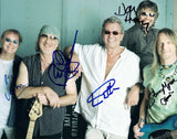 Deep Purple Full Band Signed Autographed 8x10 Photo by 5 Ian Gillan Proof COA