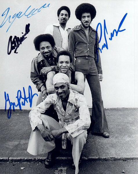 The Meters Band Signed 8X10 Photo x4 Nocentelli Porter Jr Modeliste Neville COA