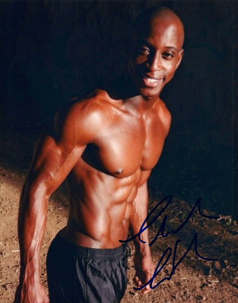 Shaka Smith Signed Autographed 8x10 Photo Hot Shirtless Actor Model COA
