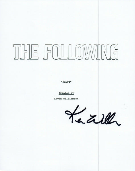 Kevin Williamson Signed Autographed THE FOLLOWING Pilot Episode Script COA VD
