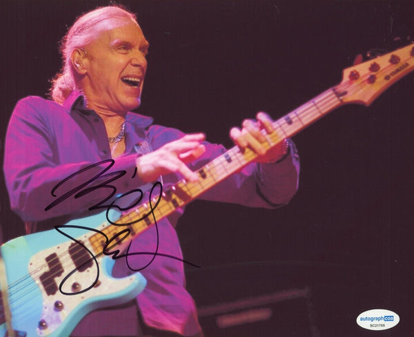 Billy Sheehan Signed Autograph 8x10 Photo Mr. Big The Winery Dogs ACOA COA