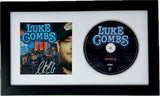 Luke Combs Signed Autograph Growin Up Framed Display Country Star Beckett COA