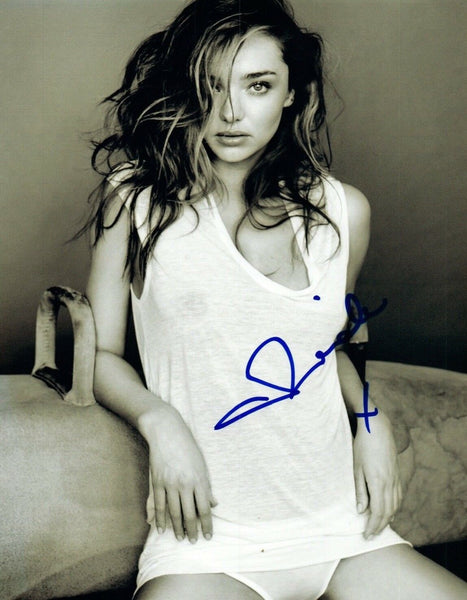 Miranda Kerr Signed Autographed 8x10 Photo Hot Sexy Model COA VD