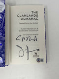 Sam Heughan Graham McTavish Signed Clanlands Almanac Book Outlander Beckett COA
