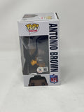 Antonio Brown Signed Autograph Funko Pop Figure Pittsburgh Steelers Beckett COA