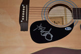 Alanis Morissette Signed Autographed Full Size Acoustic Guitar BAS Beckett COA