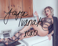Jayce Ivanah Signed Autographed 8x10 Photo Model COA