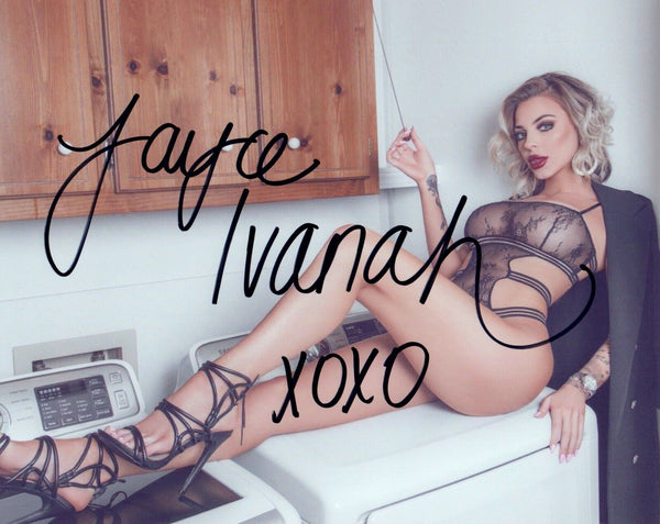 Jayce Ivanah Signed Autographed 8x10 Photo Model COA