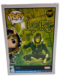 Matt Damon Signed Funko Pop Loki Agent of Asgard Thor Avengers Autograph BAS COA
