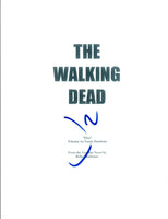 Jon Bernthal Signed Autographed THE WALKING DEAD Pilot Episode Script COA