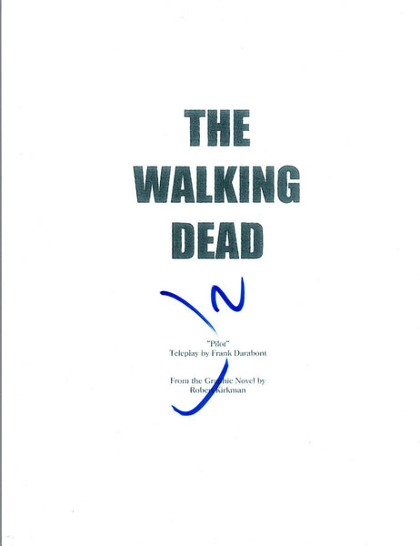 Jon Bernthal Signed Autographed THE WALKING DEAD Pilot Episode Script COA