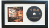 Def Leppard Band Signed Autograph Drastic Symphonies CD Framed Display All 5 COA