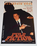 John Travolta Signed Autograph PULP FICTION 11X17 Movie Poster Photo PSA/DNA COA