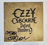 Ozzy Osbourne Signed Autograph Patient Number 9 CD Framed Black Sabbath COA