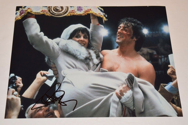 Talia Shire Signed Autographed 11x14 Photo ROCKY Adrian COA