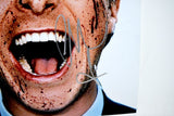 Christian Bale Signed Autograph American Psycho 12x18 Movie Poster Beckett COA
