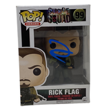 Joel Kinnaman Signed Autograph Funko Pop Rick Flag #99 Suicide Squad Beckett COA