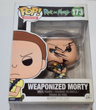 Dan Harmon Signed Rick and Morty WEAPONIZED MORTY 173 Funko Pop Figure COA