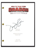 Dean DeBlois Signed HOW TO TRAIN YOUR DRAGON THE HIDDEN WORLD Movie Script COA