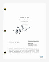 Emily Ratajkowski Signed Autographed Gone Girl Movie Script Screenplay ACOA COA
