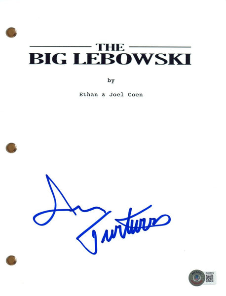 John Turturro Signed Autograph The Big Lebowski Full Movie Script Beckett COA