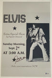 James Burton Signed 11x17 Poster Photo Elvis Presley Guitarist Beckett BAS COA