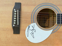 Waylon Jennings Signed Autograph Full Size Acoustic Guitar Country ACOA COA