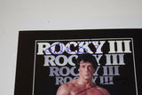ROCKY III Cast Signed Autograph 11x17 Poster Sylvester Stallone Shire Young COA