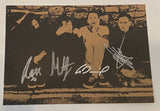 THE 1975 Band Signed Autographed Notes On A Conditional Form Photo Art Card COA