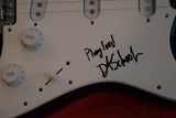 Dave Schools Signed Autographed Black Electric Guitar Widespread Panic
