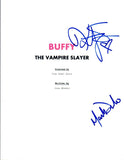 Kristy Swanson & Mark DeCarlo Signed BUFFY THE VAMPIRE SLAYER Script COA VD