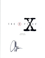 Chris Carter Signed Autographed THE X-FILES Pilot Episode Script COA