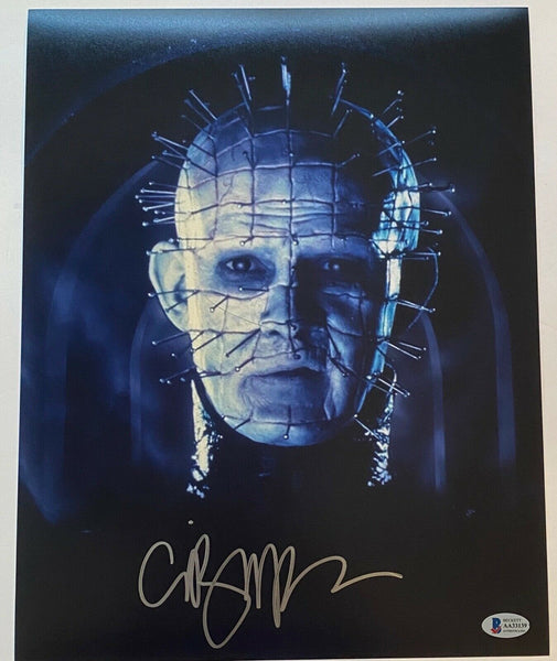 Clive Barker Signed Autograph 11x14 Photo Poster Hellraiser Pinhead Beckett COA