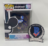 Deadmau5 Signed Autographed Funko Pop Rocks #193 Deadmaus Figure Beckett COA
