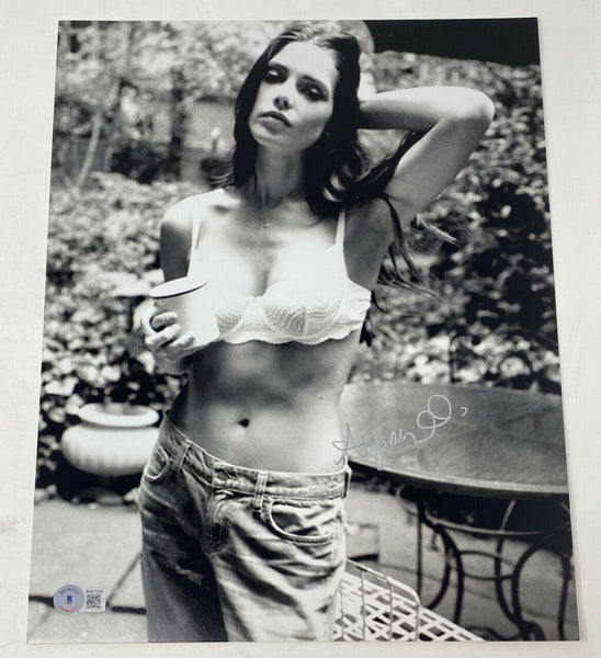 Ashley Greene Signed Autographed 11x14 Photo Twilight Actress Beckett COA