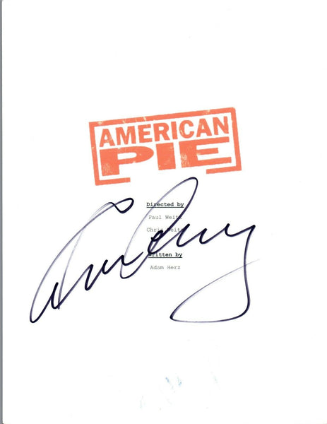 Eugene Levy Signed Autographed AMERICAN PIE  Movie Script COA