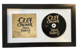 Ozzy Osbourne Signed Autograph Patient Number 9 CD Framed Black Sabbath COA