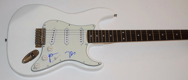 Pete Wentz & Patrick Stump Signed Autographed Electric Guitar EXACT PROOF COA