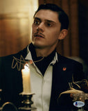 Evan Peters Signed Autograph 8x10 Photo AMERICAN HORROR STORY BAS Beckett COA